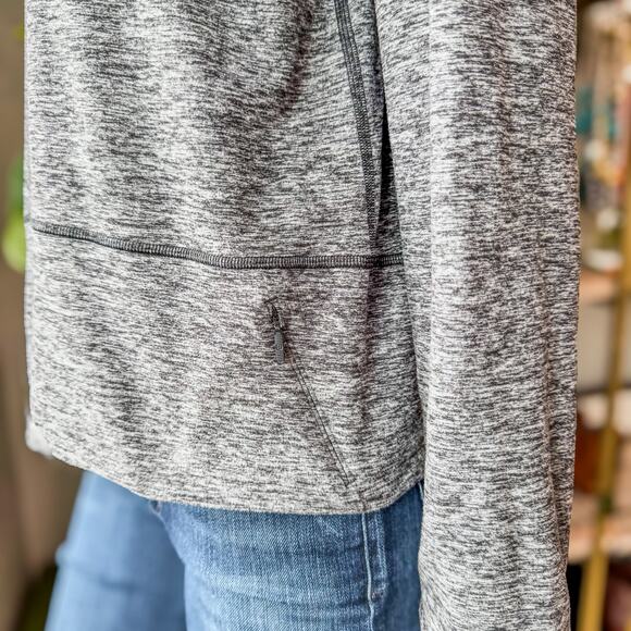 Lululemon Ready To Rulu Fleece Boxy Cowl Neck Pullover w/ Pocket Women's 6 - Picture 3 of 9